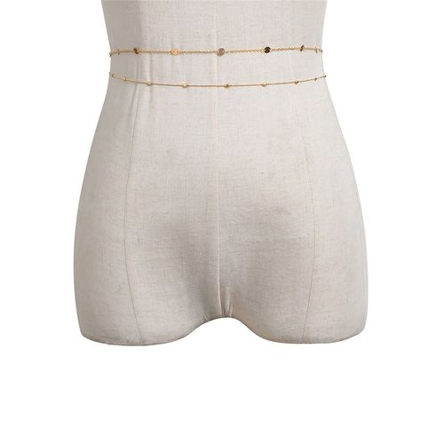 Chaîne De Taille En Métal Pour Femmes, Accessoires De Plage D'été, Sexy, Bikini, Bijoux De Corps, Ventre, Ceinture, Cadeaux