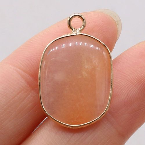 Collier Et Boucles D'oreilles Ovale En Pierre Naturelle, Quartz, Agate Noire, Pendentif En Cristal, Fait À La Main, Artisanat, Bricolage, Accessoires De Bijouterie