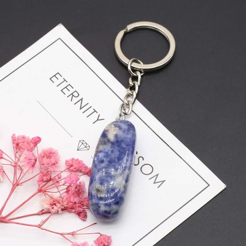 Clé En Pierre Naturelle Pour Hommes Et Femmes, Quartz De Guérison Reiki, Pierre D'agate, Breloques Pmotcharms