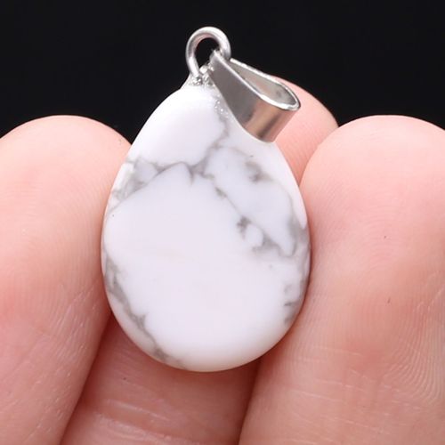 Pendentif En Pierre Naturelle En Forme De Goutte D'eau Pour Femme, Opale Sodalite, Breloque De Bricolage, Bijoux De Collier, Accessoires De Boucle D'oreille