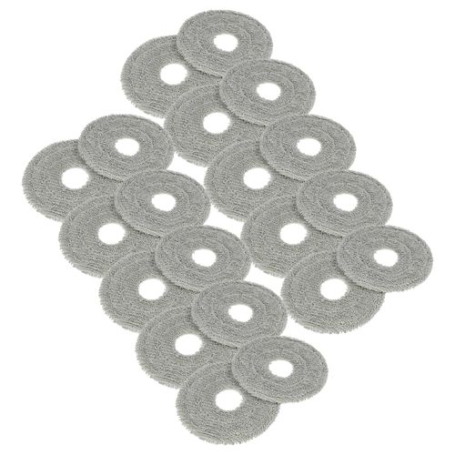vhbw 20x compatible avec Mova E30 Ultra aspirateur robot - Lingettes tampon - tampon microfibre