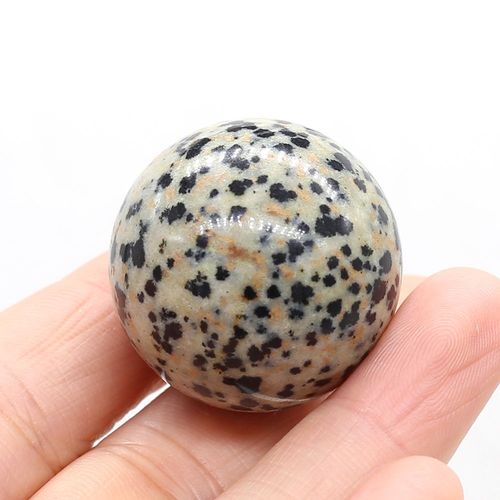 Boule Ronde En Pierre Naturelle, 30x30mm, Quartz Rose, Lapis Lazuli, Opale, Pendentif Lune, Perle Feng Shui, Ornement, Décorations, Cadeau