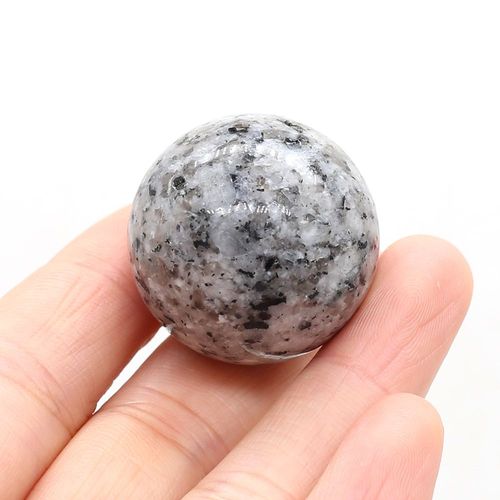 Boule Ronde En Pierre Naturelle, 30x30mm, Quartz Rose, Lapis Lazuli, Opale, Pendentif Lune, Perle Feng Shui, Ornement, Décorations, Cadeau