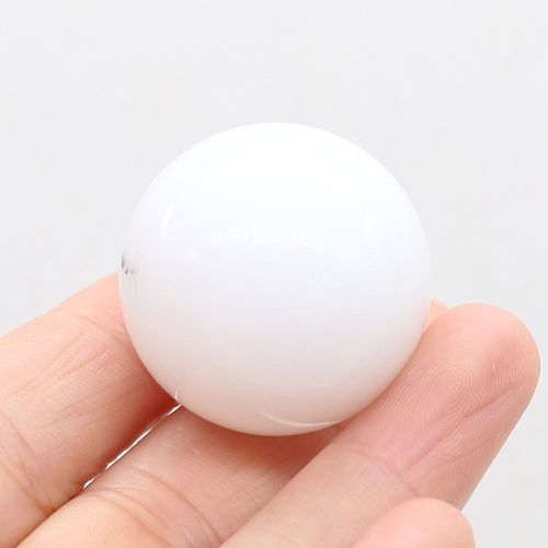 Boule Ronde En Pierre Naturelle, 30x30mm, Quartz Rose, Lapis Lazuli, Opale, Pendentif Lune, Perle Feng Shui, Ornement, Décorations, Cadeau
