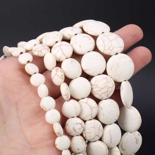 Pierre D'agate Naturelle Pour Femmes Et Hommes, Perles D'espacement At, Forme Nar, Perles Turquoises Bleues Naturelles, Collier De Bijoux, 36cm