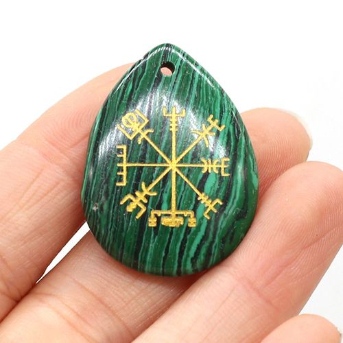 Pendentif De Guérison Reiki En Forme D'oeil De Tigre, En Pierre Naturelle, En Forme De Goutte D'eau, Pour Bricolage, Accessoires De Fabrication De Bijoux, Taille 32x25mm