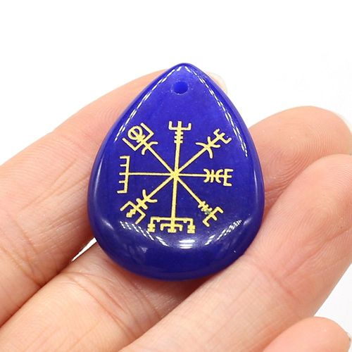 Pendentif De Guérison Reiki En Forme D'oeil De Tigre, En Pierre Naturelle, En Forme De Goutte D'eau, Pour Bricolage, Accessoires De Fabrication De Bijoux, Taille 32x25mm