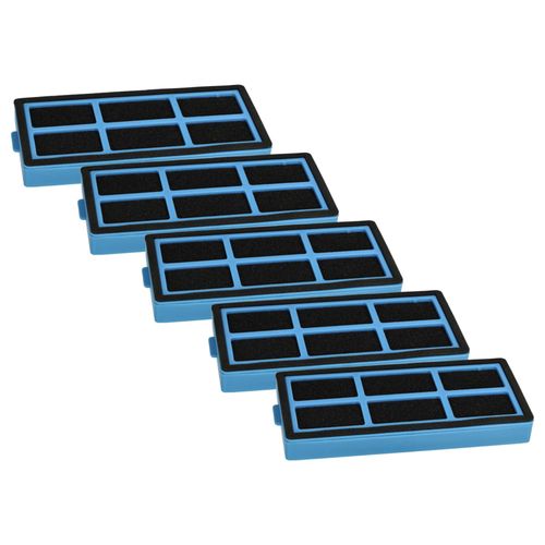 vhbw 5x Filtres compatible avec Proscenic 850T robot aspirateur - bloc filtre