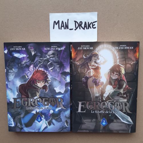 Egregor Le Souffle De La Foi Tomes 1 Et 2 Lot 2 Mangas Jay Skwar Kim Jae Hwan Meian La Moisson Nocturne Le Réveil Du Passé