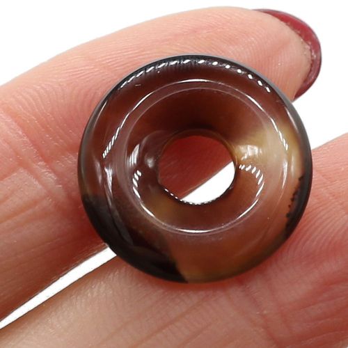 Bague Ronde En Pierre Naturelle, Douce Ol, Artisanat, Transfert Opale D'oeil De Tigre, Fabrication De Bracelet, Collier, Pull, Chaîne, Perles, Bijoux
