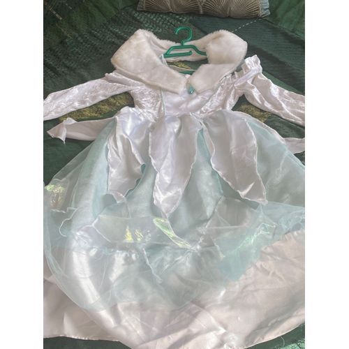 Robe Reine Des Neige Disney Déguisement 8/11 Ans