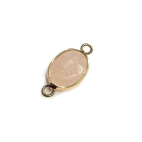 Connecteur En Agate En Forme D'¿Uf, Bijou En Pierre Naturelle, Artisanat, Bricolage, Collier, Bracelet, Accessoires De Bijouterie, Fabrication De Cadeaux, Vente En Gros