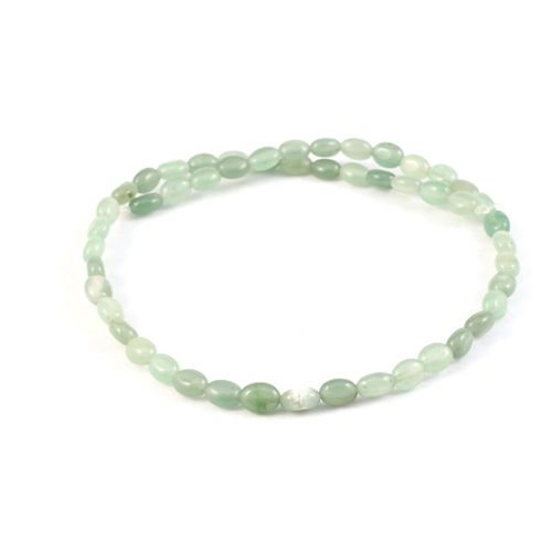 Perles D'espacement En Pierre Naturelle De Sable Bleu, Malachite, De Forme Oblate, Pour Travaux Manuels, Accessoires De Collier