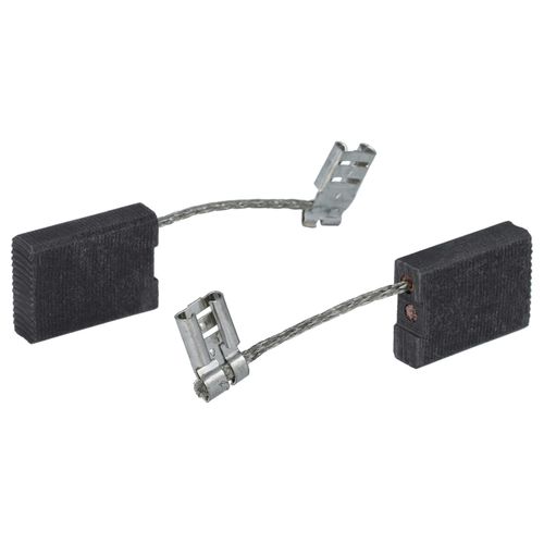 vhbw 2x balais charbon 6,3 x 17 x 23 mm compatible avec Flex 531.045, 494.674, L 26-6 230, DCG L 26-6 230 G-Set meuleuse d'angles + ressort