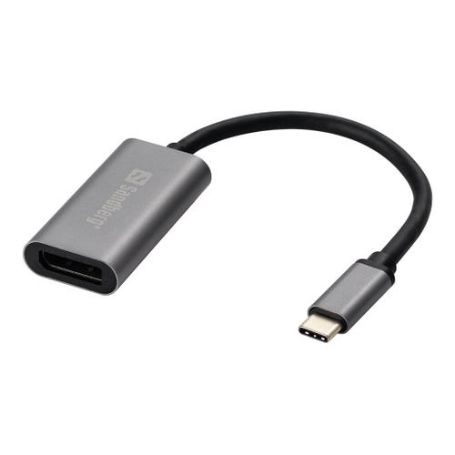 Sandberg USB-C to DisplayPort Link - Adaptateur vidéo externe - USB-C 3.1 - DisplayPort