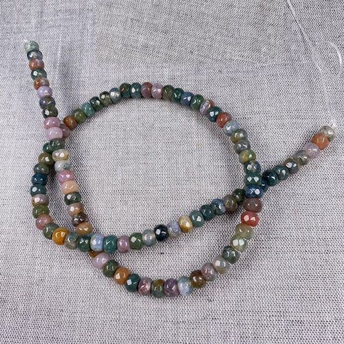 Bijou En Pierre Naturelle À Facettes En Forme De Boulier, Artisanat Perlé Fait À La Main, Bricolage, Collier Rétro Classique, Bracelet, Accessoire De Bijoux, Fabrication De Cadeaux