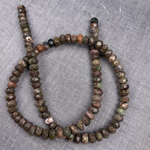Bijou En Pierre Naturelle À Facettes En Forme De Boulier, Artisanat Perlé Fait À La Main, Bricolage, Collier Rétro Classique, Bracelet, Accessoire De Bijoux, Fabrication De Cadeaux