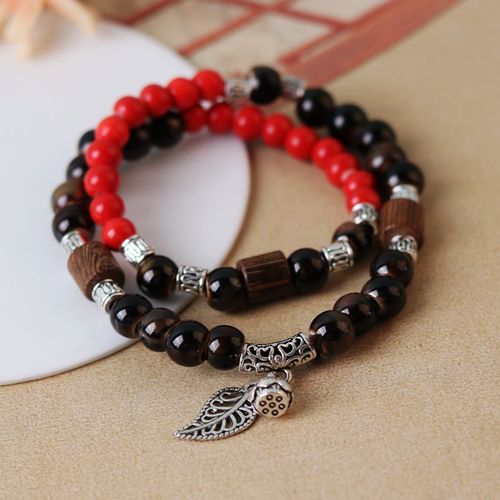 Bracelets De Perles En Céramique Pour Femmes, Accessoires Chakra Bohème, Pour Prière Artistique, Livraison Directe