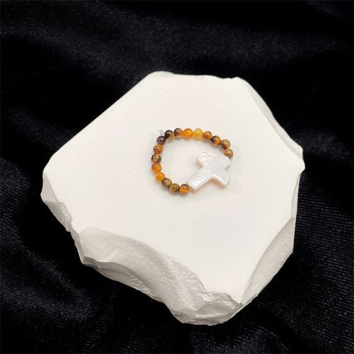 Bagues En Cristal Naturel De Style Chinois Pour Femmes, Anneau En Pierre De Lune, Quartz Rose, Vintage, Bijoux Cadeau