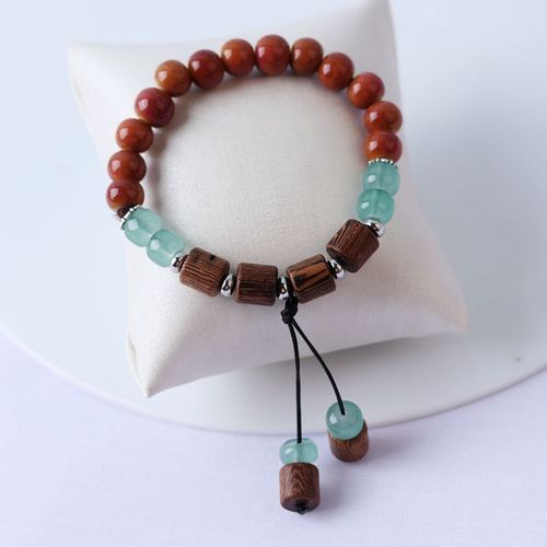 Bracelet En Céramique Vintage, Accessoires De Mode Personnalisés, Style Chinois National, Décroissant À La Main