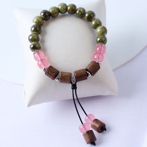 Bracelet En Céramique Vintage, Accessoires De Mode Personnalisés, Style Chinois National, Décroissant À La Main