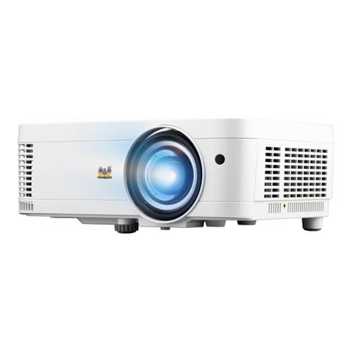 ViewSonic LS550WH - Projecteur DLP - RGB LED - 3000 ANSI lumens - WXGA (1280 x 800) - 16:10 - 720p - objectif zoom