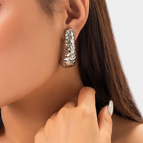 Lacteo-Boucles D'oreilles Pendantes À Maillons Multicouches Pour Femmes, Breloque Fleur En Métal, Grande Perle, Bijoux En Forme De Goutte D'eau, Bijoux De Fête, Document Doré, 216.239.