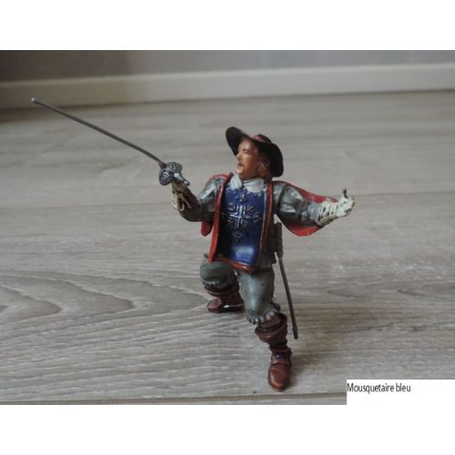 Figurine Papo : Mousquetaire Bleu