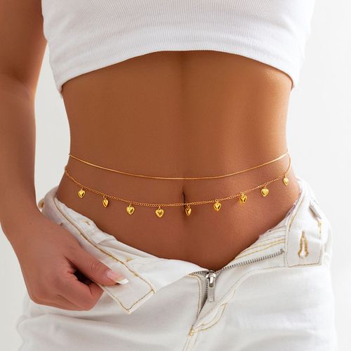 Lacteo-Boho Gold Document Moon Star Flower Charm, Ventre Taille Jowomen Jewelry, Sexy Zunderes On Boxes, Link Body, Josummer Party