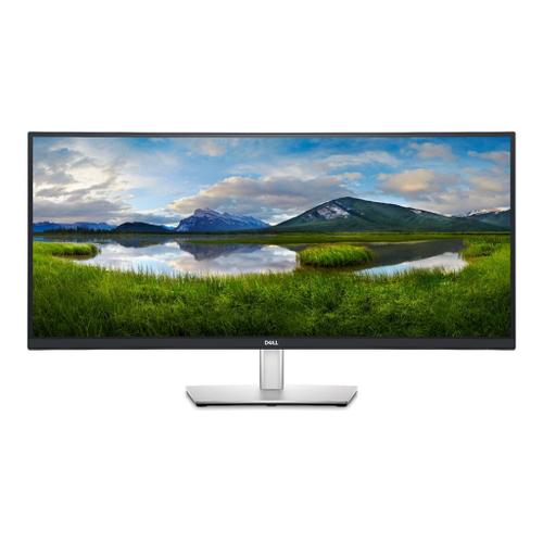 Dell P3424WE - Écran LED - incurvé - 34" (34.14" visualisable) - 3440 x 1440 WQHD @ 60 Hz - IPS - 300 cd/m² - 1000:1 - 5 ms - HDMI, DisplayPort - avec 3 ans de garantie matérielle limitée avec...