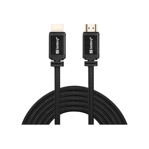 Sandberg - Câble HDMI - HDMI mâle pour HDMI mâle - 5 m