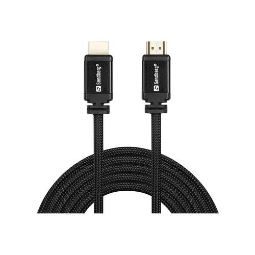 Sandberg - Câble HDMI - HDMI mâle pour HDMI mâle - 2 m