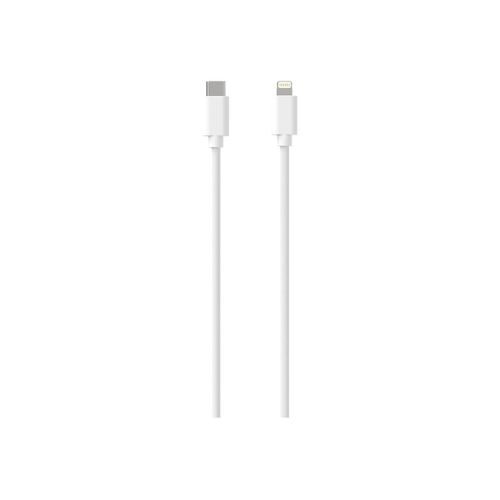 JAYM - Câble Lightning - 24 pin USB-C mâle pour Lightning mâle - 1.5 m - blanc