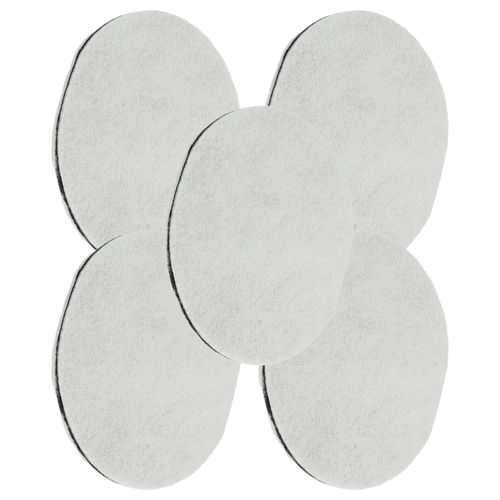 vhbw 5x Filtre à graisses compatible avec SEB Tefal Moulinex SmartClean FR4009717D, FR4009707D, FR4009307D 1250 friteuse - 140 mm