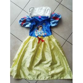 Robe Princesse Blanche Neige Disney Taille 5 - 6 Ans.