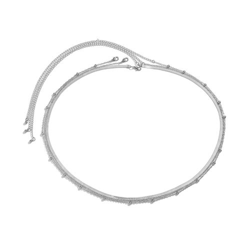 Lacteo ? Chaîne De Taille En Forme De Serpent Pour Femmes, Classique, Multi-Couches, Imitation De Perles, Chaîne De Ventre, Bijoux Pour Le Corps, Accessoires D'été Sexy