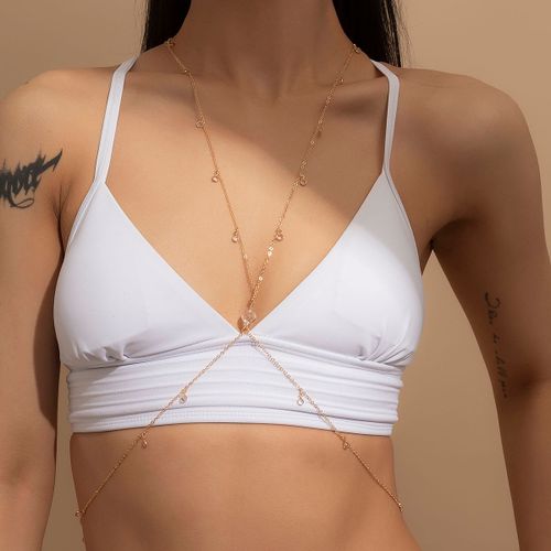 Lacteo ? Chaîne De Taille En Métal Et Cuivre Pour Femmes, 2022, Chaîne De Ventre Avec Lettres, À La Mode, Steampunk, Pour Filles
