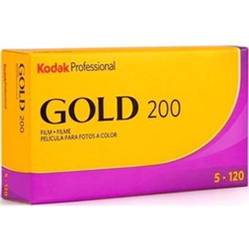 Pellicule Kodak Film Gold 200 120 - 5 Films - vendu par 10