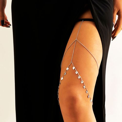 Lacteo-Bijoux De Charme De Cuisse En Strass Pour Femme, Bijoux Multicouches, Croix, Plage, Été, Mode, Cadeaux