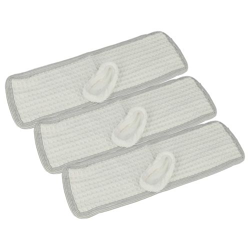 vhbw 6x compatible avec Dirt Devil Vaporex M385-4, M385-5, M385, M385-1, M385-2 balai vapeur - housse en coton, serpillière