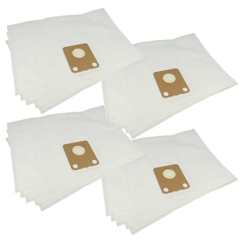 vhbw 20x Sacs compatible avec Vermop Jetvac SD12 aspirateur - microfibre non tissée, 31,5cm x 41,5cm blanc