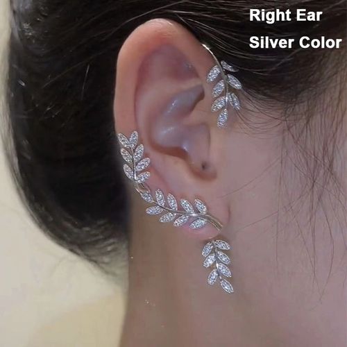 Lats ? Boucles D'oreilles Papillon En Zircon Brillant Pour Femmes Et Filles, Non Piercing, Crochet D'oreille, Bijoux De Fête De Mariage, Nouvelle Collection