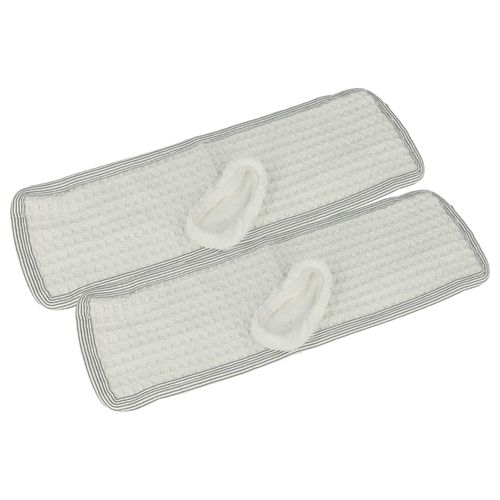 vhbw 4x compatible avec Dirt Devil Vaporex M380, M380-1, M380-2, M380-5, M380S balai vapeur - housse en coton, serpillière