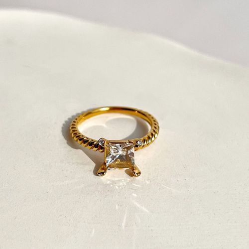 Bague En Cristal Blanc Vert Et Noir Pour Hommes Et Femmes, Anneau De Fiançailles En Zircone Aaa Cz, Nouvelle Collection