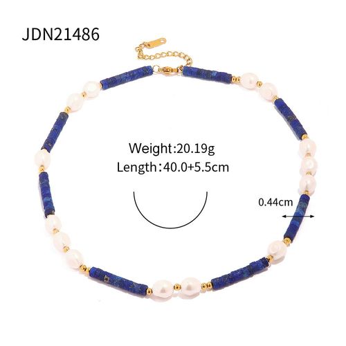 Bagues En Pierre Naturelle Pour Femmes, Design Rétro De Luxe, Lapis Lazuli, Bijoux En Acier Inoxydable Pour Dames, Cadeaux À La Mode, 2023