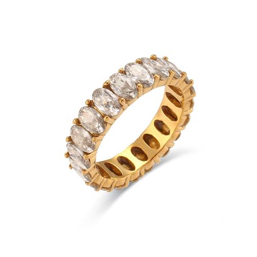 Bague En Cristal Zircon 3a Pour Femmes, Anneau De Luxe, Multicolore, Léger, À La Mode, Cadeau De Bal, Bijoux D'usine