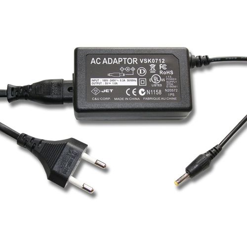 vhbw Alimentation compatible avec Panasonic SDR-T55, SDR-S50, SDR-SW20, SDR-S26, SDR-SW21, SDR-S9 appareil photo numérique - 2m