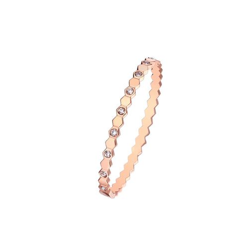 Bracelet Jonc De Marque De Luxe En Métal Pour Femme Et Homme, Bracelets Incrustés, Document Doré, Cadeau Pour Femme, Nouveau, 2022