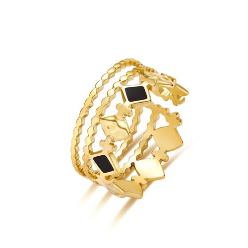 Bague Bohème En Acier Inoxydable Pour Femme, Turquoise Verte Naturelle, Charbon, Bijoux Cadeaux De Mariage, Nouvelle Collection 2023