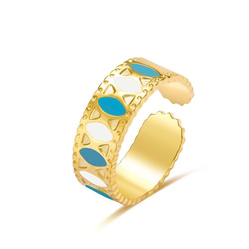Bague Bohème En Acier Inoxydable Pour Femme, Turquoise Verte Naturelle, Charbon, Bijoux Cadeaux De Mariage, Nouvelle Collection 2023
